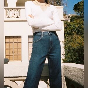 J Brand High Rise Blue Jeans